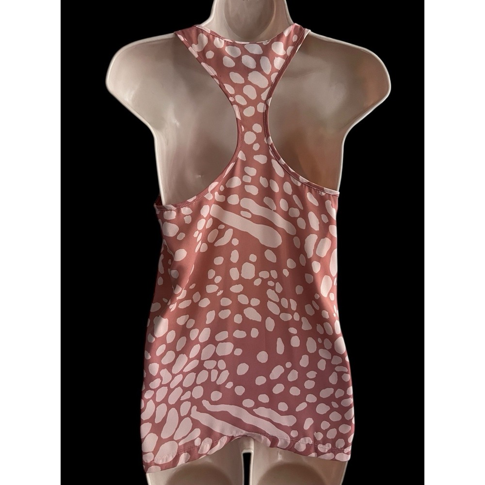 Adidas Originals Blush Pink Knit Tank Top Trefoil Logo Sz.XS Barbiecore Athletic - Picture 2 of 2